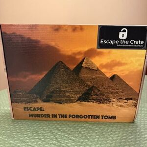 13. Escape the Crate-Escape: Murder in the Forgotten Tomb RETIRED EG35
